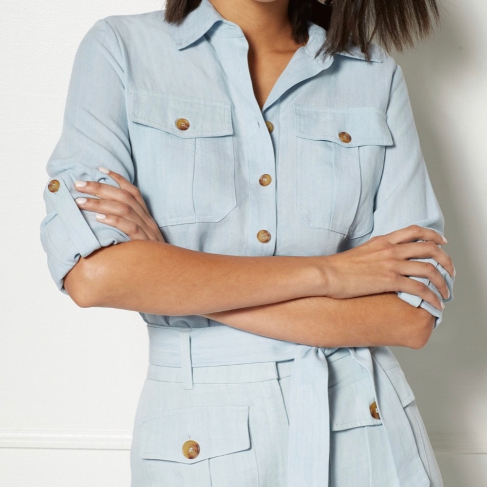 NY& Co Eva Mendes Collection Brianne Shirt